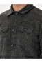 Anthracite Regular Fit Knitted Shirt 50280196-Vr006 - 7
