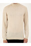Beige Slim Fit Turtleneck Wool Blended Basic Knitwear Sweater 50270052-Vr011 - 6