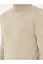Kum Melange Slim Fit Half Turtleneck Basic Sweater 50296548-Vr123 - 7