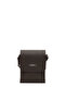 Men's Brown 100% Leather Shoulder Bag 50296095-Vr029 - 2
