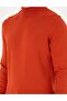 Orange Slim Fit Half Turtleneck Basic Knitwear Sweater 50296548-Vr051 - 7