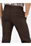 Brown Slim Fit Canvas Trousers 50265904-Vr029 - 5