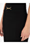 Black Pencil Fit Woven Skirt 50297135 -Vr046 - 5