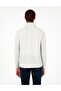 Light Gray Classic Collar Double Pocket Regular Fit Knitted Shirt Jacket 50290628-Vr001 - 5