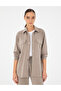 Mink Oversize Modal Fabric Knitted Cardigan 50291222-Vr052 - 3