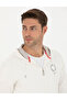 Ecru Regular Fit Hooded Knitted Cardigan 50275989-Vr019 - 2