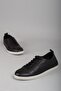 Select 225248 genuine leather casual men's shoes black - 6