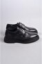 SELECT 9203 GENUINE LEATHER EVA SOLE MEN'S SHOES BLACK - 4