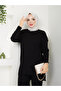 Wonderful Knitted Knitwear with Knitted Detail, Comfortable and Stylish Two-Piece Set - 5