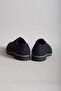SELECT 3055-1 KHAKI LEATHER CASUAL MEN'S SHOES NAVY BLUE - 5