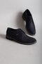 SELECT 3055-1 KHAKI LEATHER CASUAL MEN'S SHOES NAVY BLUE