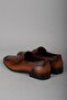 Select 8502 genuine leather special production men's shoes taba - 8