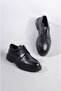 SELECT 9203 GENUINE LEATHER EVA SOLE MEN'S SHOES BLACK - 2