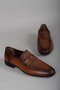 Select 8502 genuine leather special production men's shoes taba - 2
