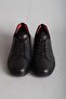 Kmc 0568 genuine leather casual men's shoes black - 2