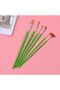 6-Piece Acrylic Paint Brush Set - Oil and Water Paint Brush, (Flat-Flat-Cut) Set