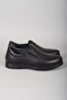 SELECT 150 GENUINE LEATHER MEN'S SHOES BLACK - 4