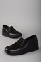 Ebru 821 comfort genuine leather women's shoe black - 6