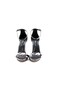 SNK 7468 Women's Single Strap Dress Shoes Platinum Snake - 3