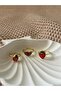 Ladybug, Watermelon and Strawberry Ring Set Children's Teen Adjustable Ring Set Triple Ring Set - 4