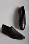 Select 2944 special production genuine leather men's shoes black - 7