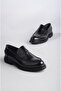SEÇ 2522 Genuine Leather EVA SOLE MEN'S SHOES BLACK - 7