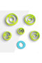 Organic Round Shape Polymer Clay Mold, Earring Mold, Jewelry Mold, Clay Cutter, 5 Sizes, No:857