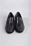 SEÇ 891 Genuine Leather LEATHER CUSTOM-MADE MEN'S SHOES BLACK - 3
