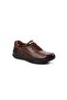54501 Genuine Leather Comfort Women's Shoes Brown