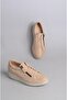 Select n311 genuine leather heel women's shoe beige - 7