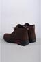 9367 Brown Genuine Nubuck Leather Orthopedic Comfort Boots - 5