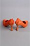 Select 754 transparent detail stiletto (9cm) orange - 7