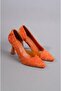 Select 754 transparent detail stiletto (9cm) orange - 3