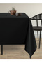 Velvet Textured Panther Black Carefree Tablecloth