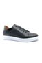 Dropland 8718 Leather Men's Casual Shoes BLACK - 2