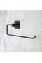 Self-Adhesive Black Stainless Metal Roll Towel Holder () Glbl-Stl57839 - 2