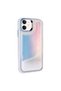 iPhone 12 Case Airbag Colorful Back Surface Bead Design Zore Sand Dune Cover - Transparent - 6