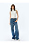 Sleeveless Knitwear Top Stand Collar - 2