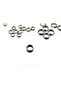 S Split Ring Ring - 2