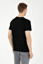 Men's Regular Fit Crew Neck Black T-Shirt 50287085-Vr046 - 5