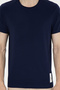 Men's Regular Fit Crew Neck Navy Blue T-Shirt 50287085-Vr033 - 6