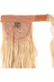 Tied Fluffy Daal Ponytail / White Platinum Highlighted with Foam Highlights - 4