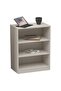 Wooden Storage Display Shelves 3-Tier Freestanding, Light Grey - 6