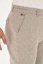 Men's Carrot Fit Camel Canvas Trousers 50287457-Vr015 - 6