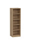 Wooden Storage Display Shelves 5-Tier Freestanding, Light Imperia