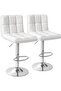 Ultimate C8541 Bar Stool - White Set Of 2