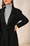 Black Belted Stamp Coat 32-6500-1 - 3