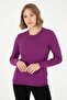 Women's Violet Basic Sweater Eli̇fsu Buti̇khome Tr - 3