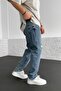 Baggy Wide Leg Comfortable Fit Jeans - 3