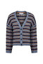 Organic Cotton Blended Blue Camel Knitwear Cardigan - 8